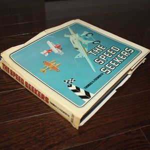 ✈️1974 US 1st Edition SPEED SEEKERS Thomas G Foxworth Doubleday hardcover book✈️